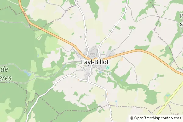 Mapa Fayl-Billot