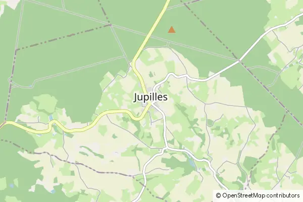 Mapa Jupilles