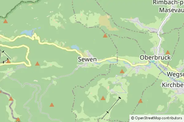 Mapa Sewen