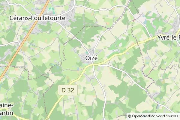 Mapa Oizé