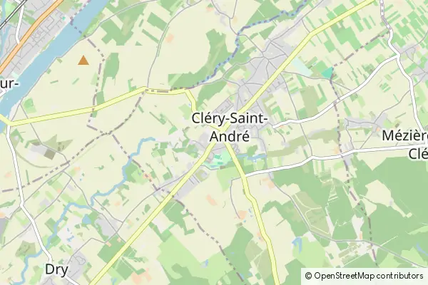 Mapa Cléry-Saint-André