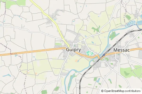 Mapa Guipry