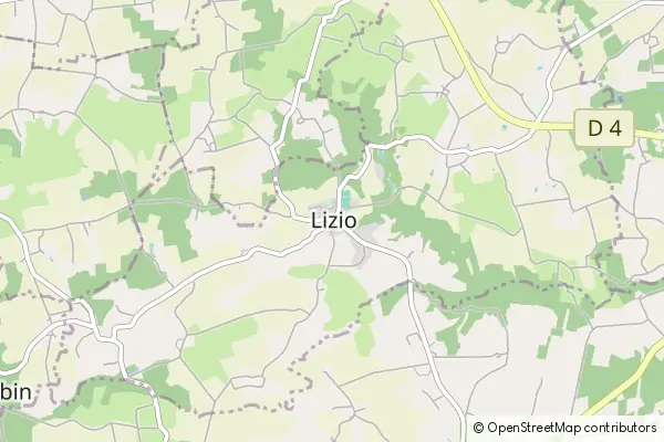 Mapa Lizio