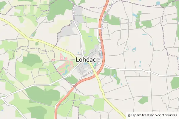 Mapa Lohéac