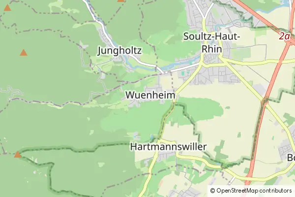 Mapa Wuenheim