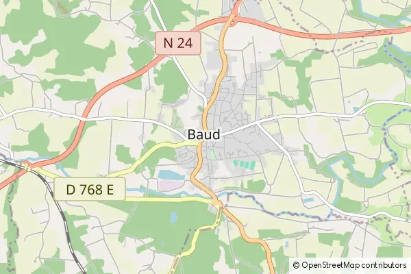 Mapa Baud