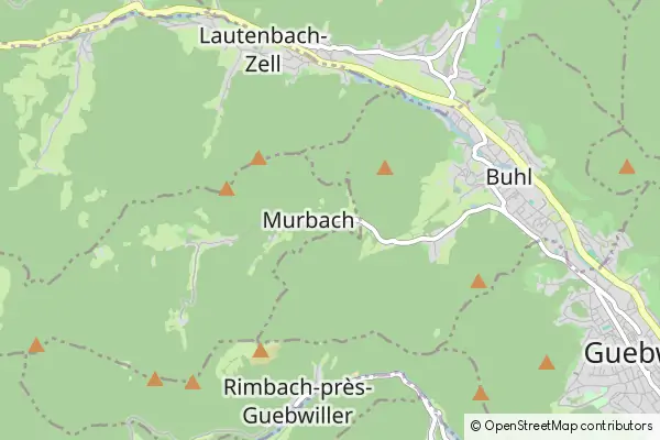 Mapa Murbach