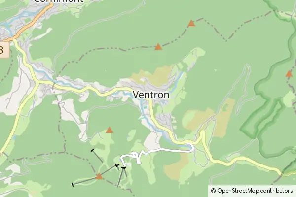 Mapa Ventron