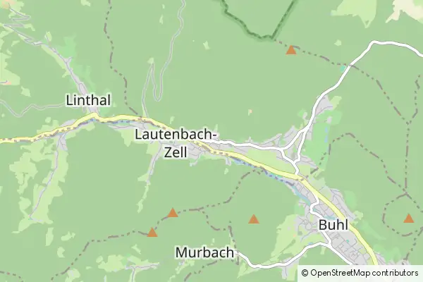 Mapa Lautenbach