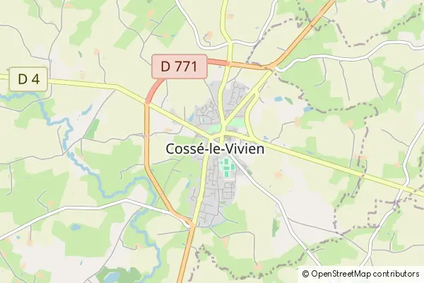 Mapa Cosse le Vivien