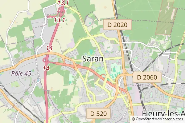 Mapa Saran