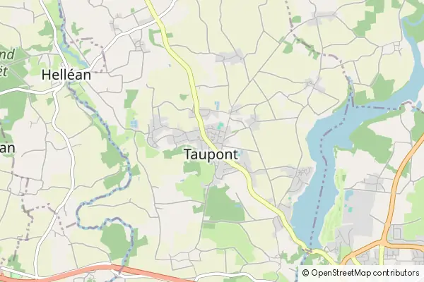 Mapa Taupont