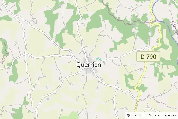 Mapa Querrien