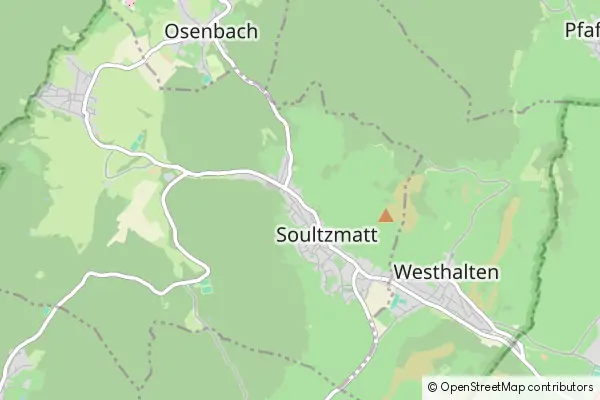 Mapa Soultzmatt