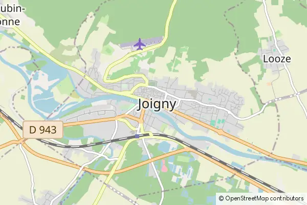 Mapa Joigny