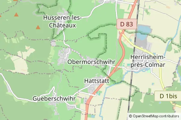 Mapa Obermorschwihr