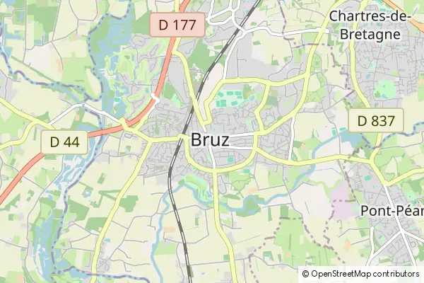 Mapa Bruz