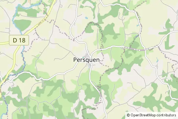 Mapa Persquen