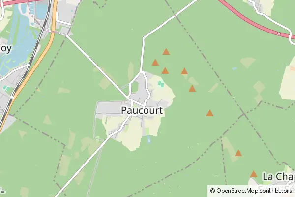 Mapa Paucourt