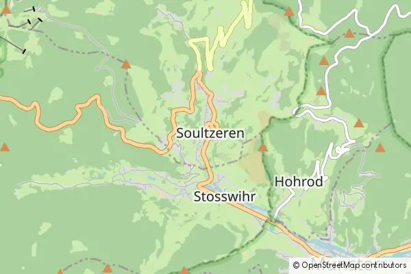 Mapa Soultzeren