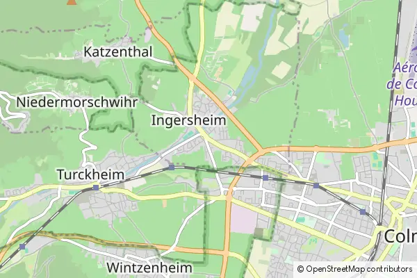 Mapa Ingersheim