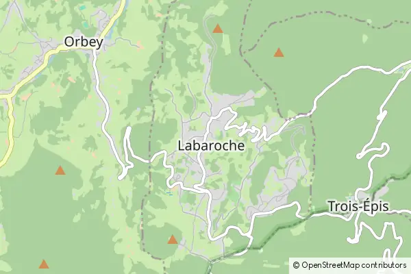 Mapa Labaroche