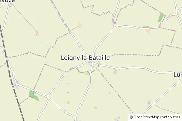 Mapa Loigny-la-Bataille