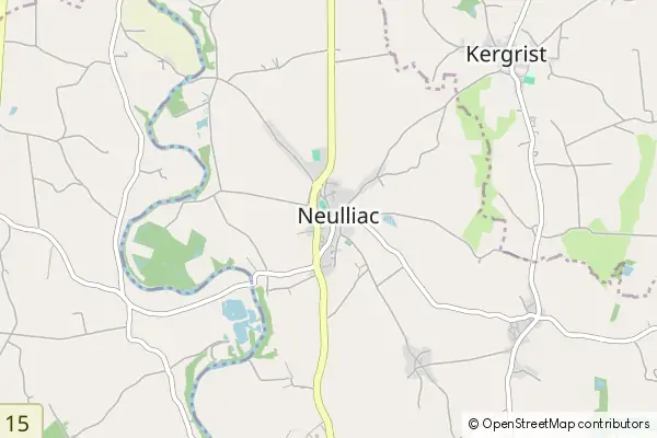 Mapa Neulliac