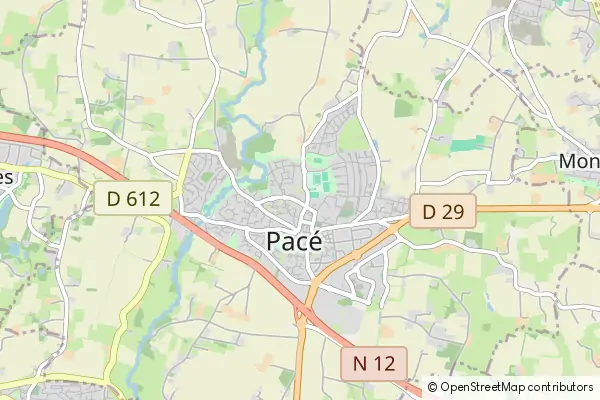 Mapa Pacé