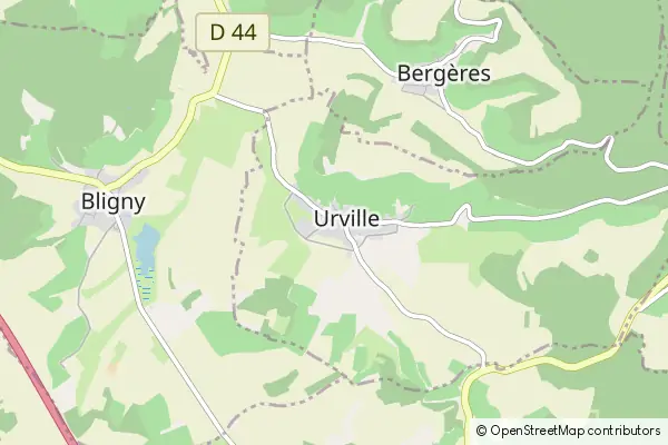 Mapa Urville