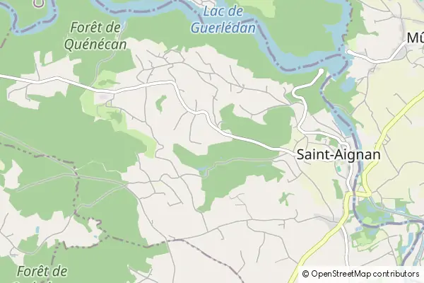 Mapa Saint-Aignan