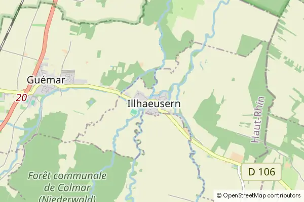 Mapa Illhaeusern