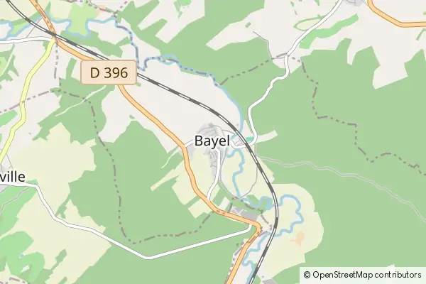 Mapa Bayel