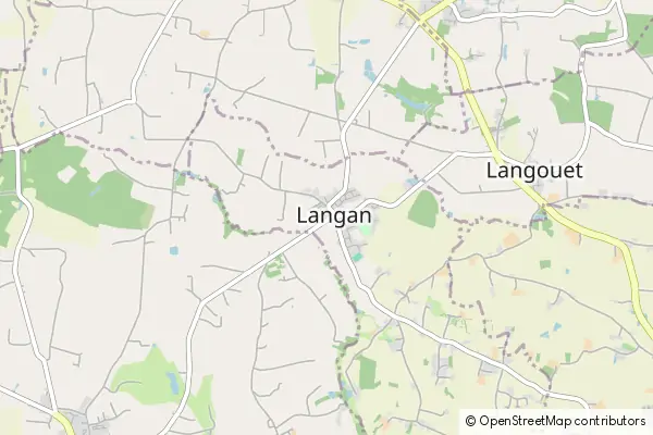 Mapa Langan