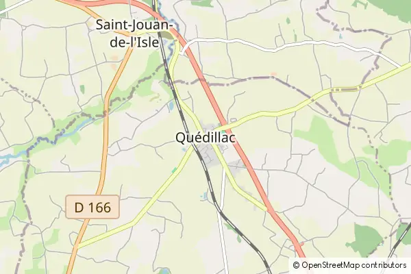 Mapa Quédillac