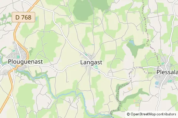 Mapa Langast