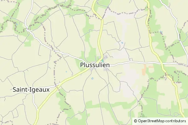 Mapa Plussulien