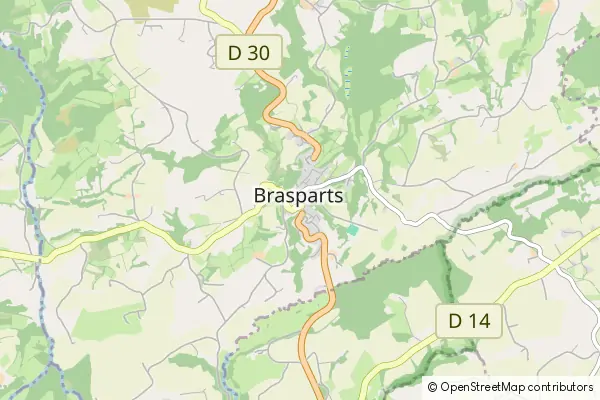 Mapa Brasparts