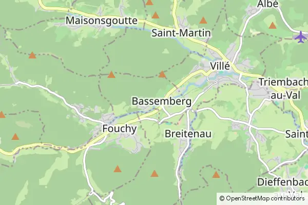 Mapa Bassemberg