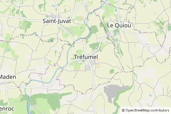 Mapa Tréfumel