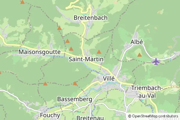 Mapa Saint-Martin