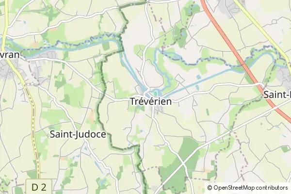 Mapa Trévérien