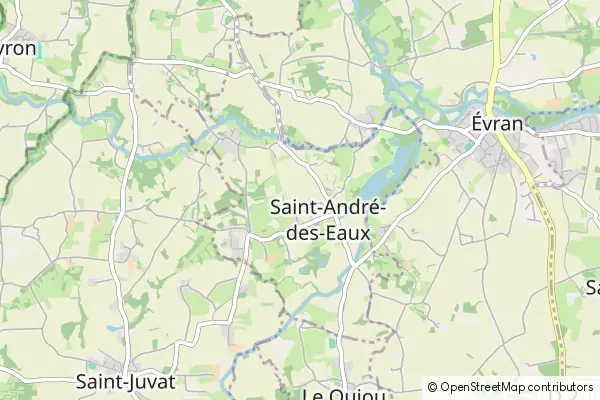 Mapa Saint-André-des-Eaux