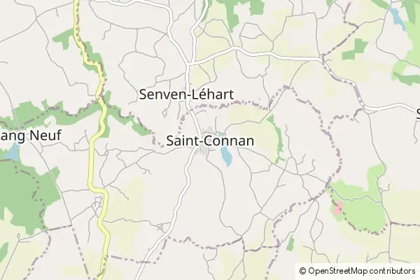 Mapa Saint-Connan