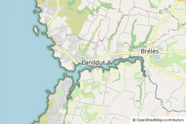 Mapa Lanildut