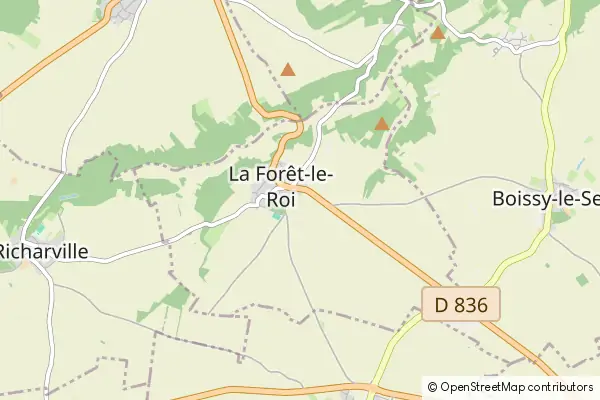 Mapa La Forêt-le-Roi