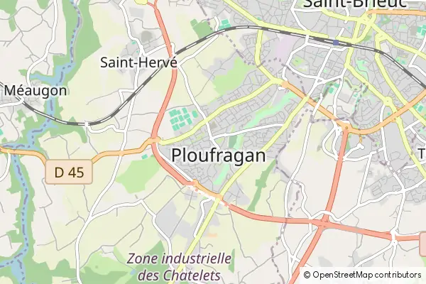 Mapa Ploufragan