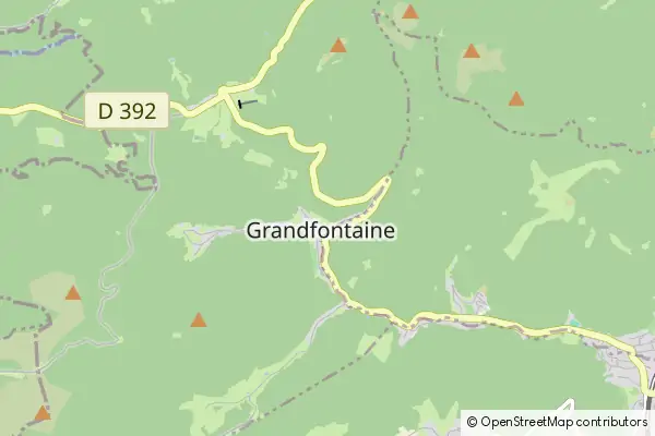 Mapa Grandfontaine