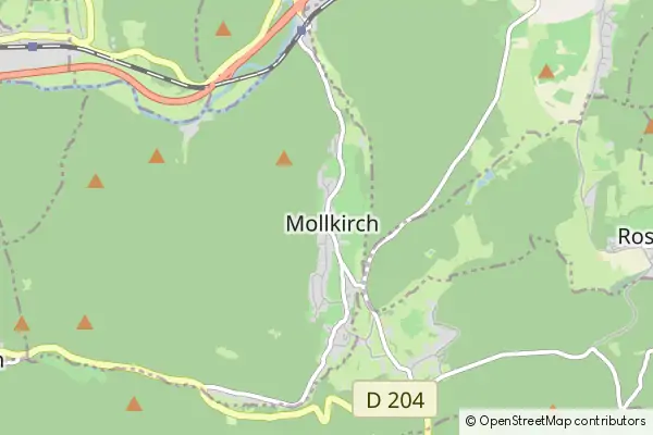 Mapa Mollkirch