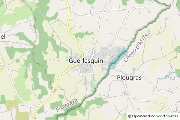 Mapa Guerlesquin